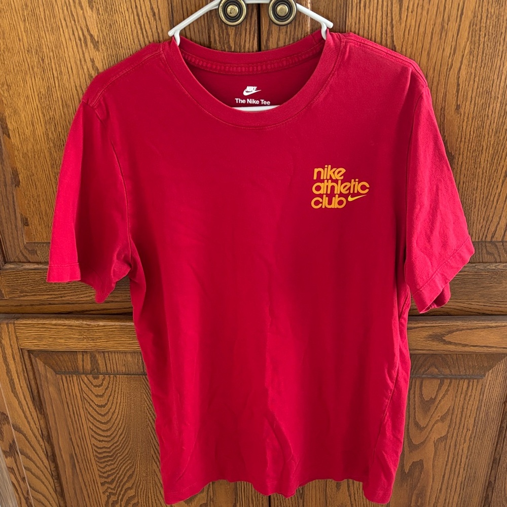 Nike Red Athletic Club Tee